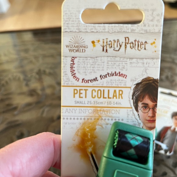 Slytherin Dog Collar - Size Small - Picture 2 of 4